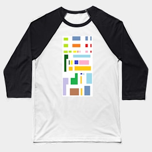 Blocks of Color Baseball T-Shirt